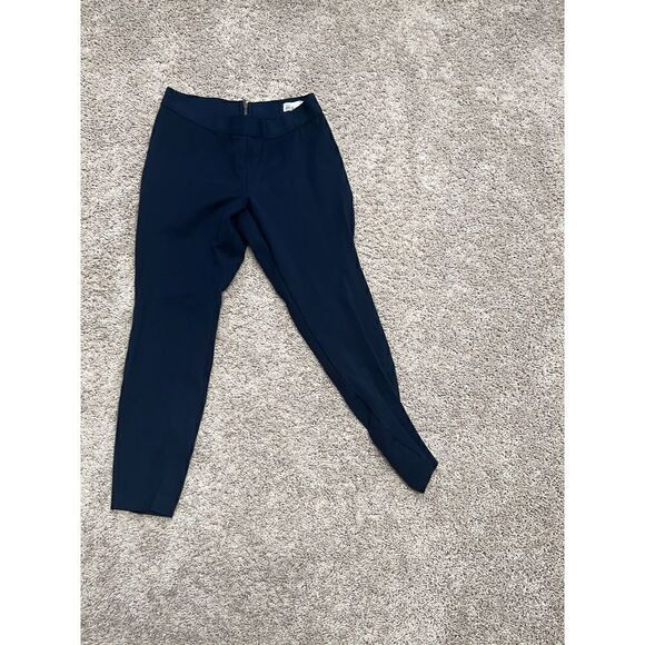 Frankie Super Slim Navy Spandex Crop Pants M - Picture 1 of 3